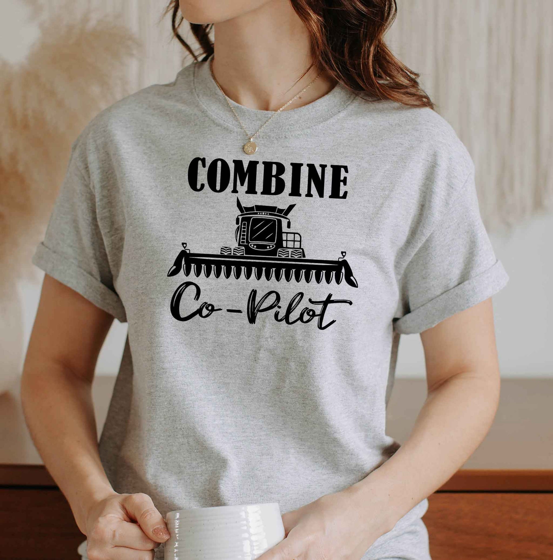 Combine Co-Pilot Adult Cotton Unisex T-shirt