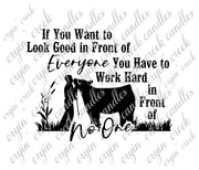 Work Hard in Front of No One Boy Digital Download - Cryin Creek