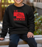 Nebraska Lil' Shucker Youth/Toddler 100% Cotton Crewneck Sweatshirt - Cryin Creek