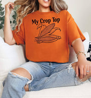 My Crop Top Adult Cotton Unisex T-Shirt - Cryin Creek