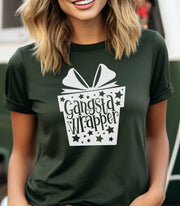Gangsta Wrapper Funny Adult Long- or Short-Sleeve Tee - Cryin Creek