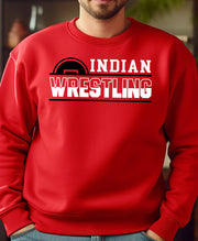 Indian Wrestling Adult or Youth Cotton Crewneck Sweatshirt - Cryin Creek