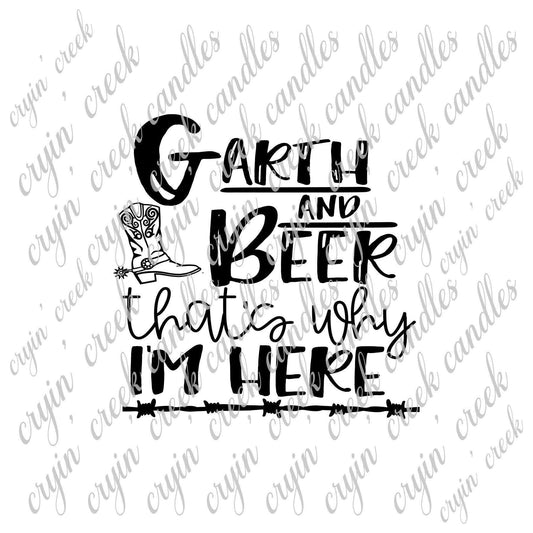Garth Brooks and Beer That's Why I'm Here Download | Cryin Creek