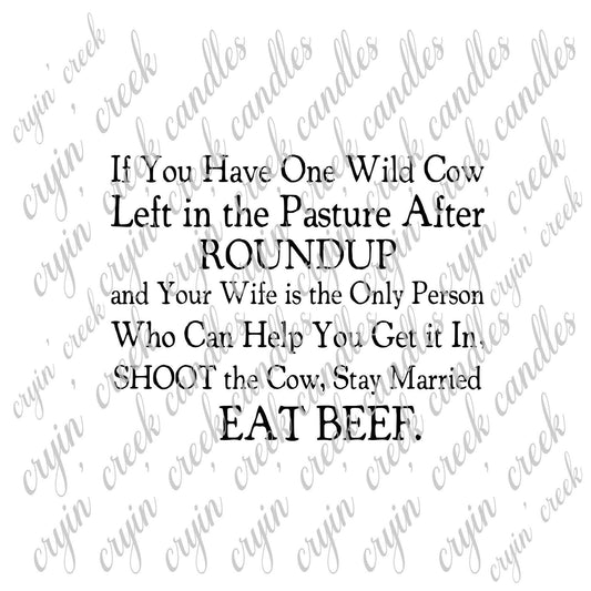 Stay Married Eat Beef Download | Cryin Creek