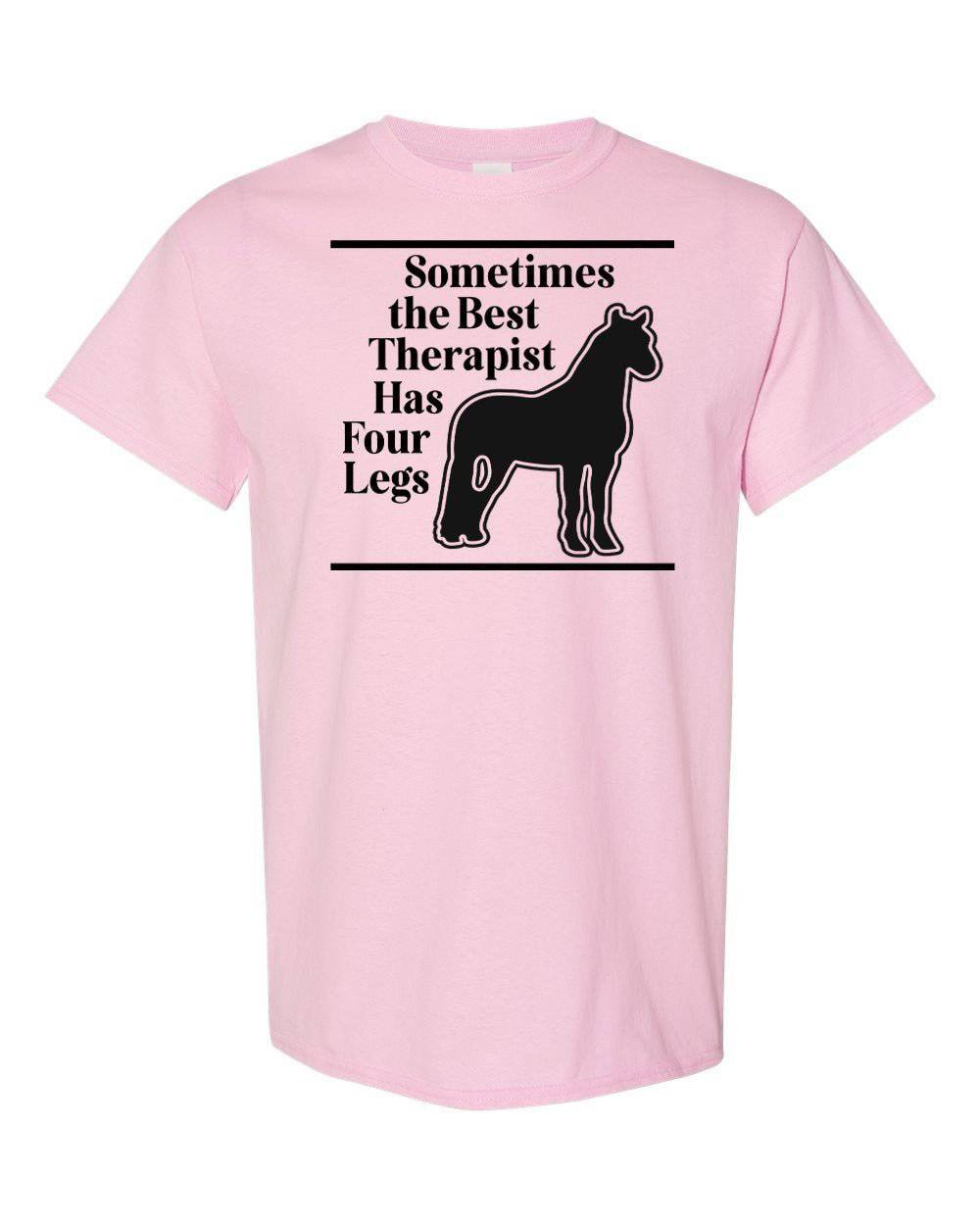 Best Therapist Has 4 Legs Horse Digital Download Tee