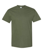 Bigfoot I Drink Alone Military Green Tee