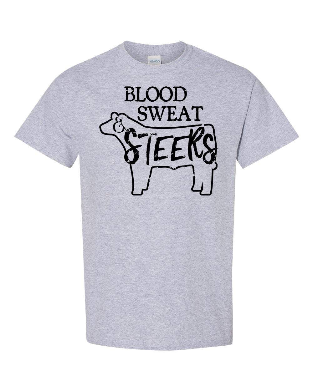 Blood Sweat and Steers Digital Download Tee