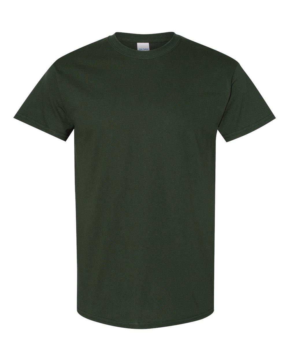 Camp More Worry Less Hunter Green Tee