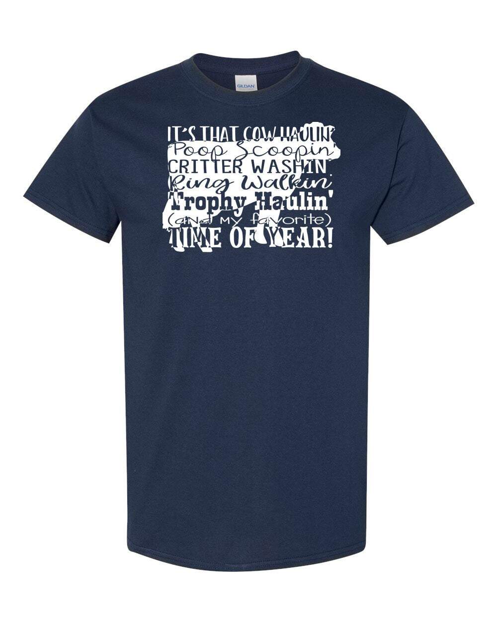 Cow Haulin Poop Scoopin Critter Washin Dairy Digital Download Tee