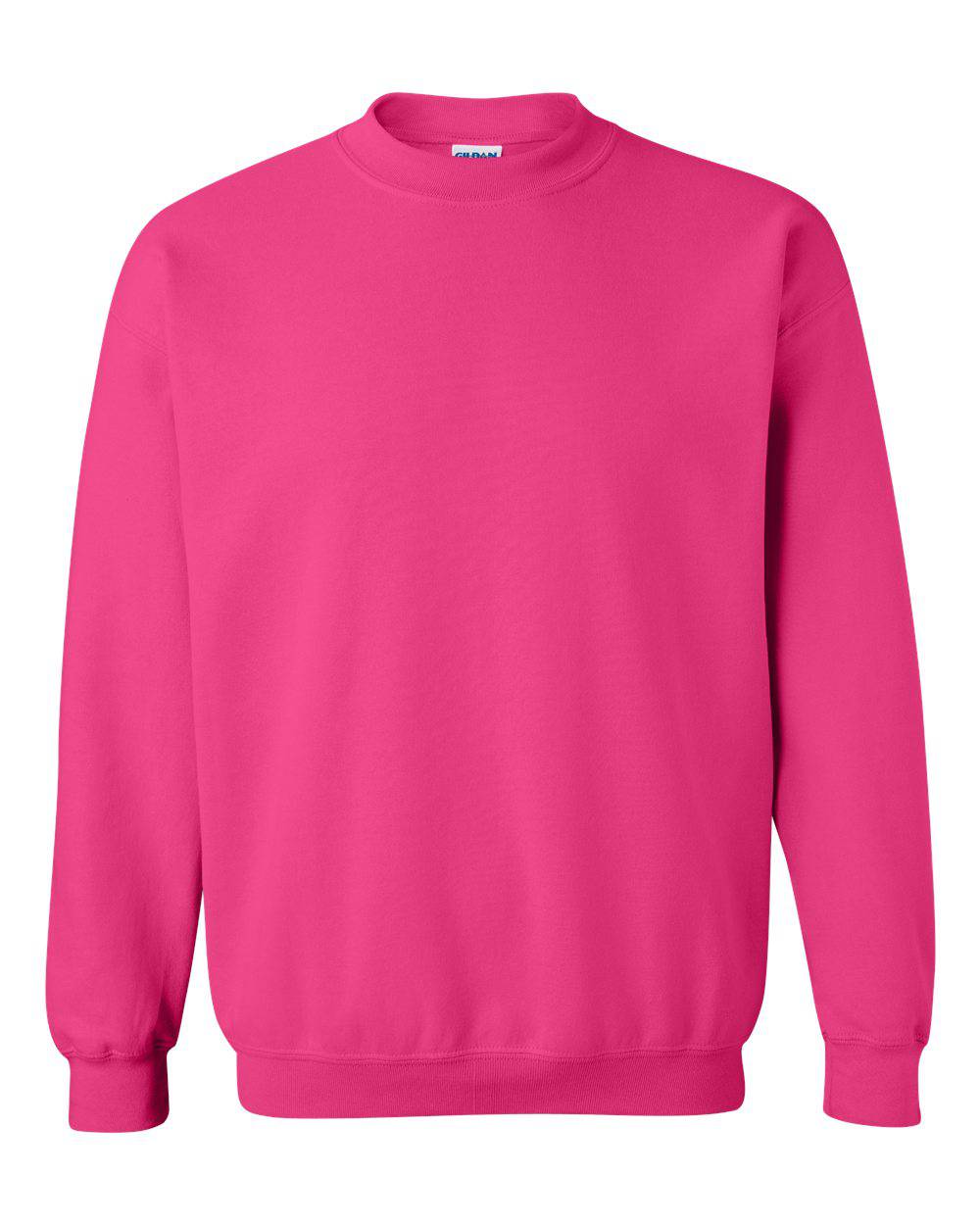 Farmhouse Lounge Distressed Nebraska Logo Cotton Crewneck Hot Pink