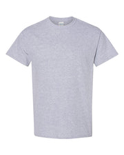 Gildan sport grey t-shirt on white background