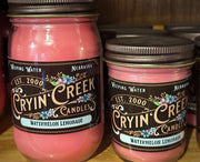 Handcrafted Cotton Wick Candles - Cryin Creek