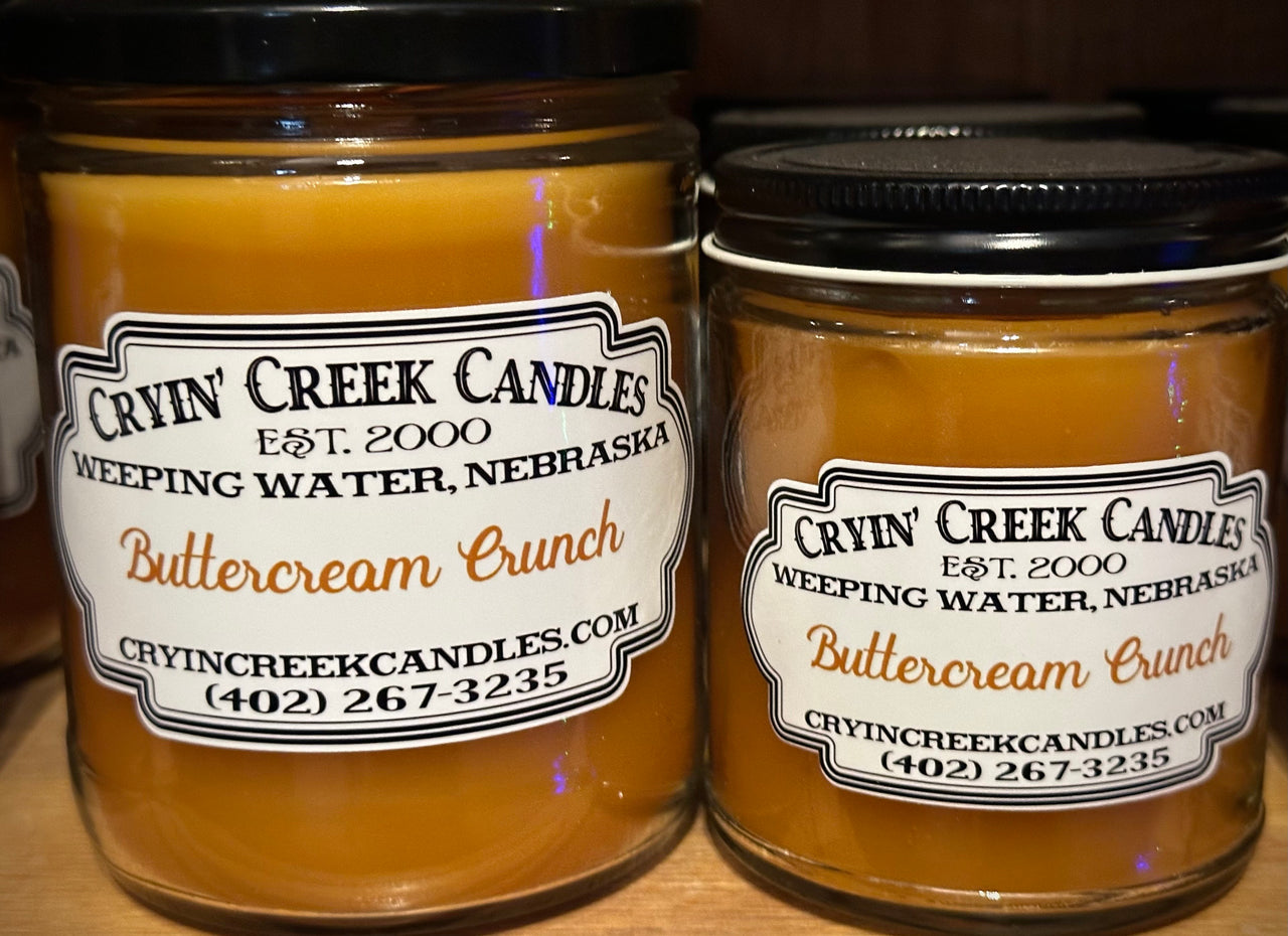 Handcrafted Wooden Wick Candles - Cryin Creek