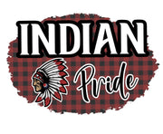 Indians Plaid School Pride Digital Download