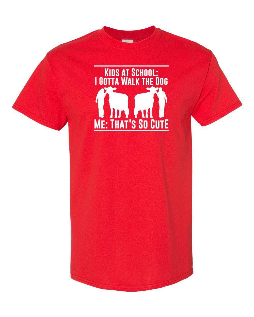 Kids At School I Gotta Walk the Dog Digital Download Tee