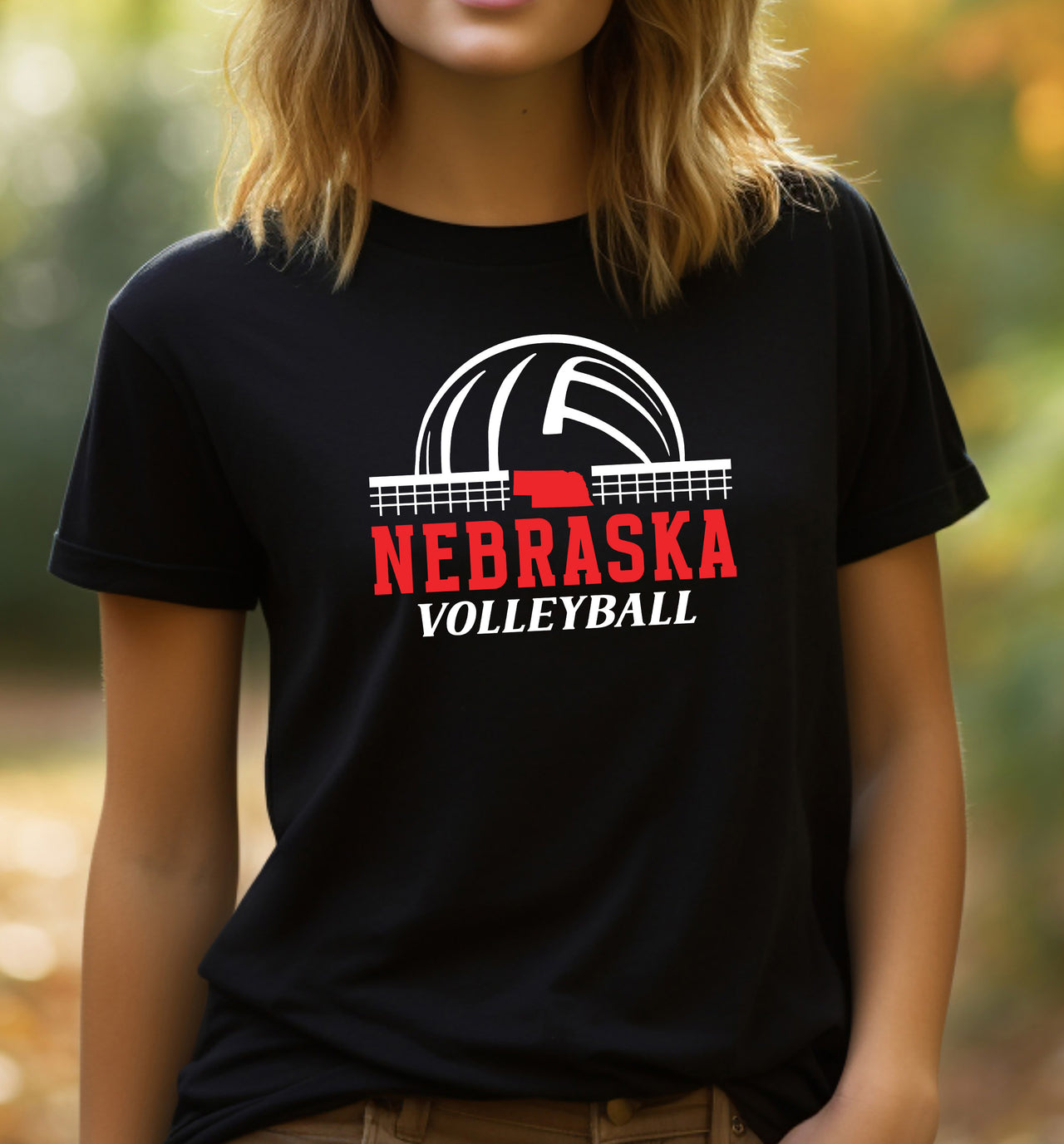 Nebraska Huskers Volleyball T-Shirt