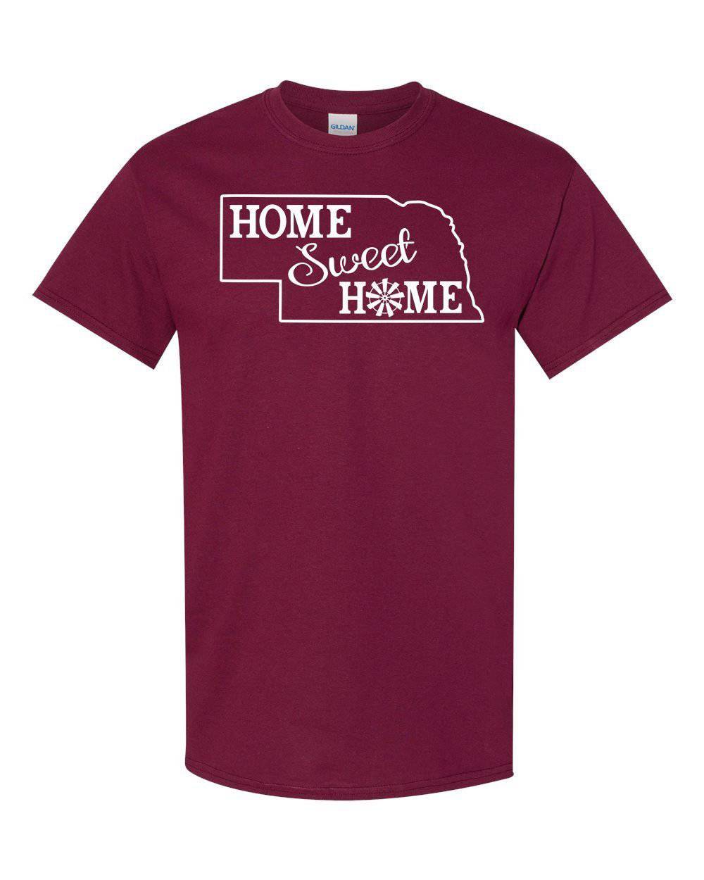 Nebraska Home Sweet Home Digital Download Tee