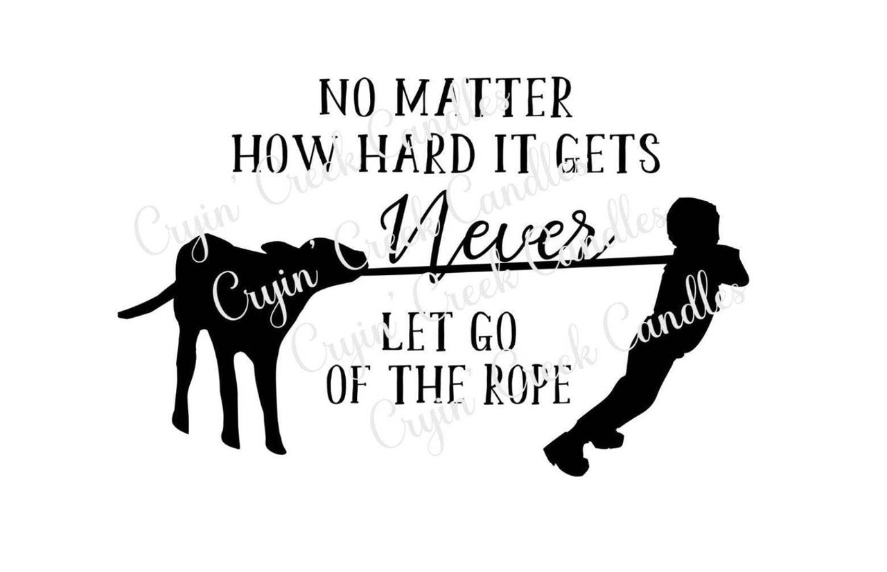 Never Let Go of the Rope Boy Digital Download