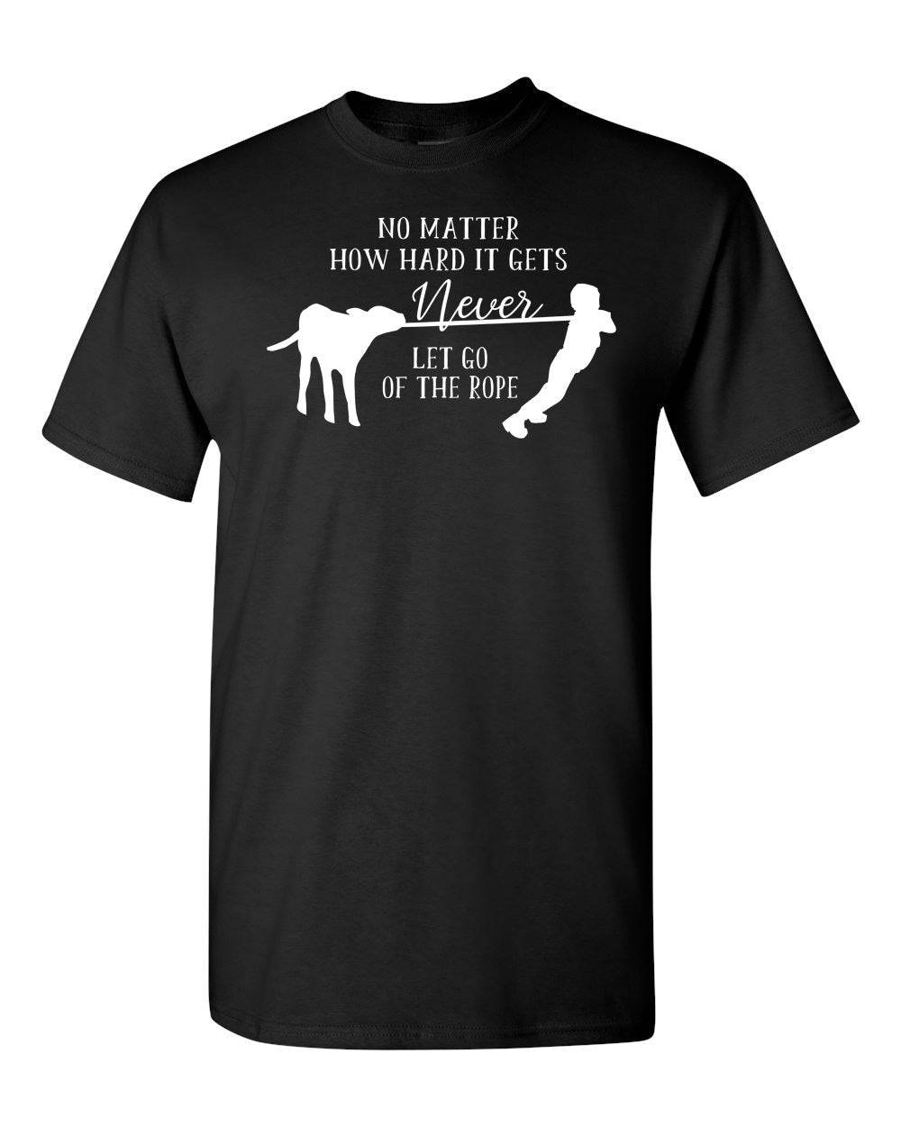 Never Let Go of the Rope Boy Digital Download Tee