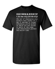 Showmanship Definition Digital Download Tee