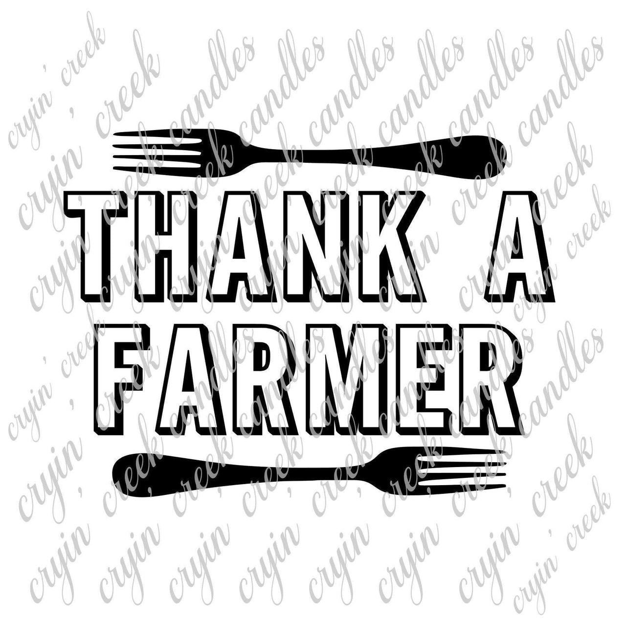 Thank a Farmer Digital Download