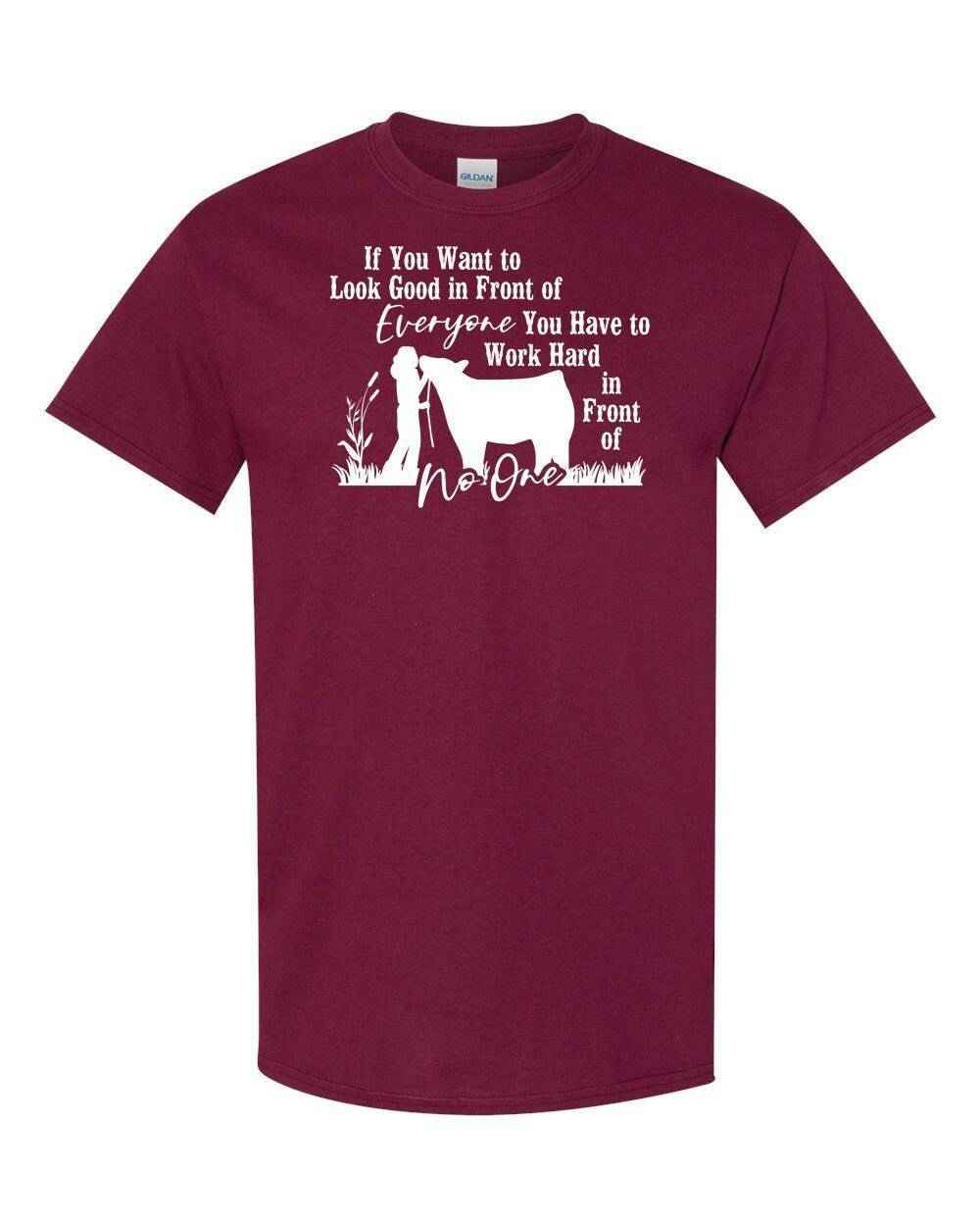 You Have to Work Hard in Front of No One Girl Digital Download