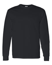 Black Funny Christmas Long Sleeve T-Shirt “Don’t Get Your Tinsel in a Tangle” | Holiday Pun Tee