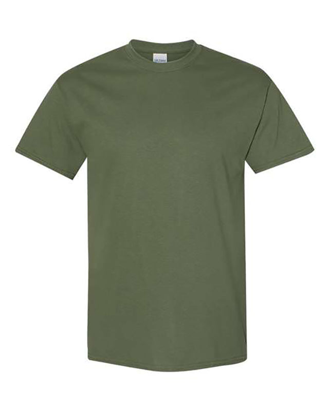 Military green Cass County Nebraska towns rural design with map unisex cotton tee