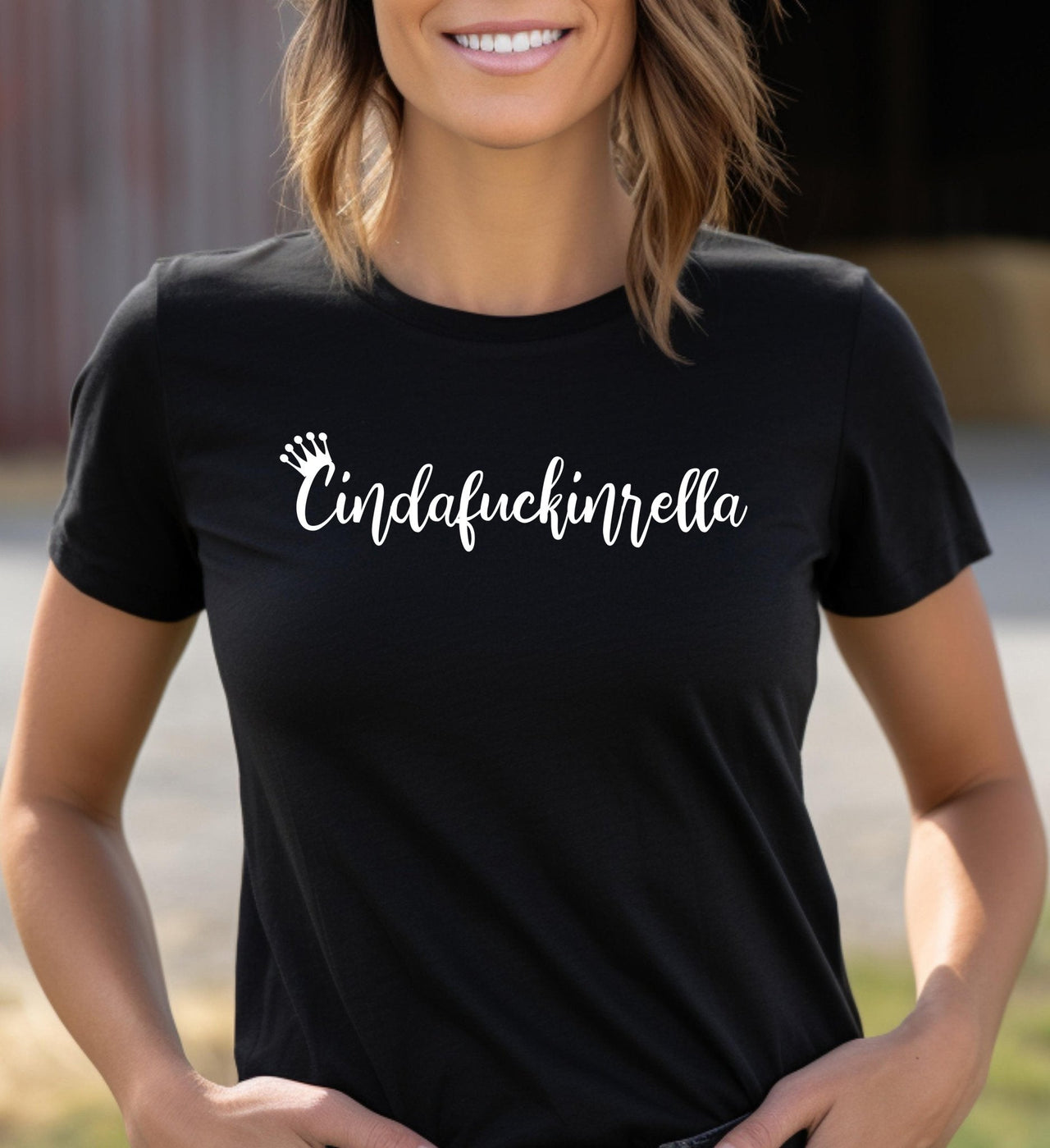 Cindafuckinrella Adult Cotton Unisex T-Shirt | Cryin Creek