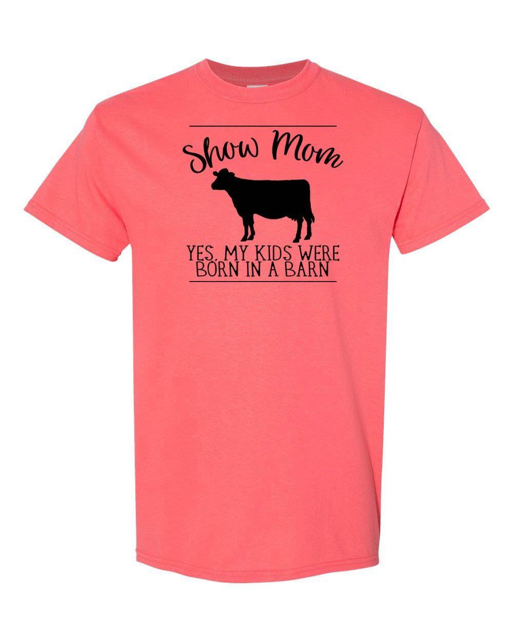 Dairy Show Mom Adult Unisex Cotton T-Shirt