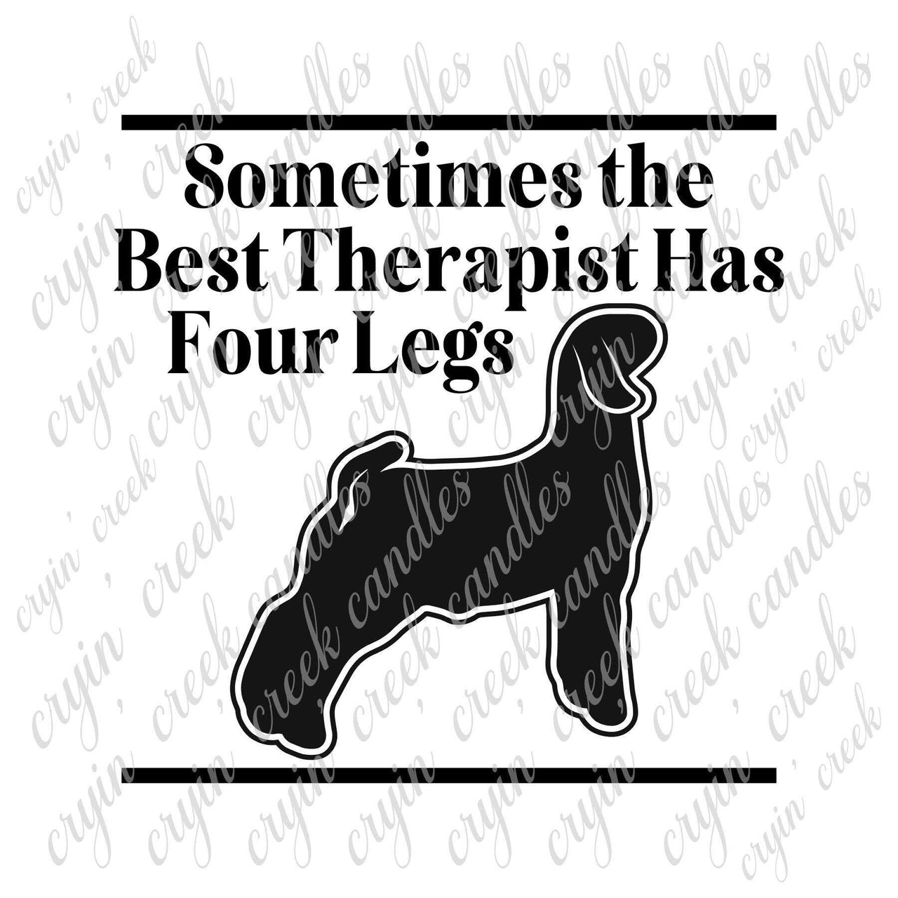 Sometimes the Best Therapist Has 4 Legs (Goat) Download