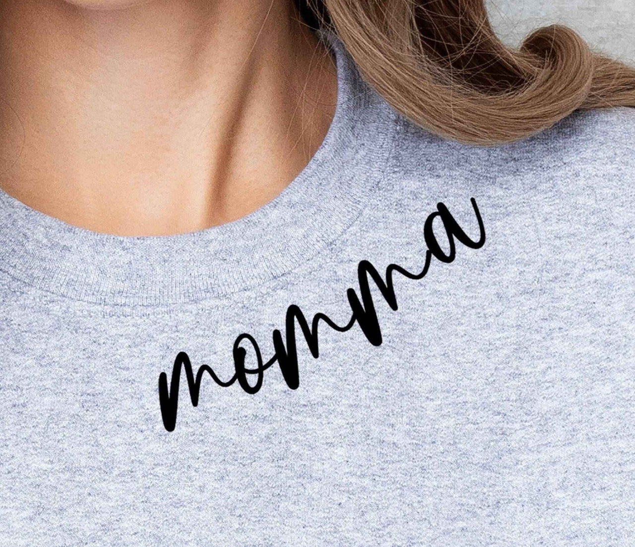 Personalized Mom and Children Adult Crewneck Sweatshirt