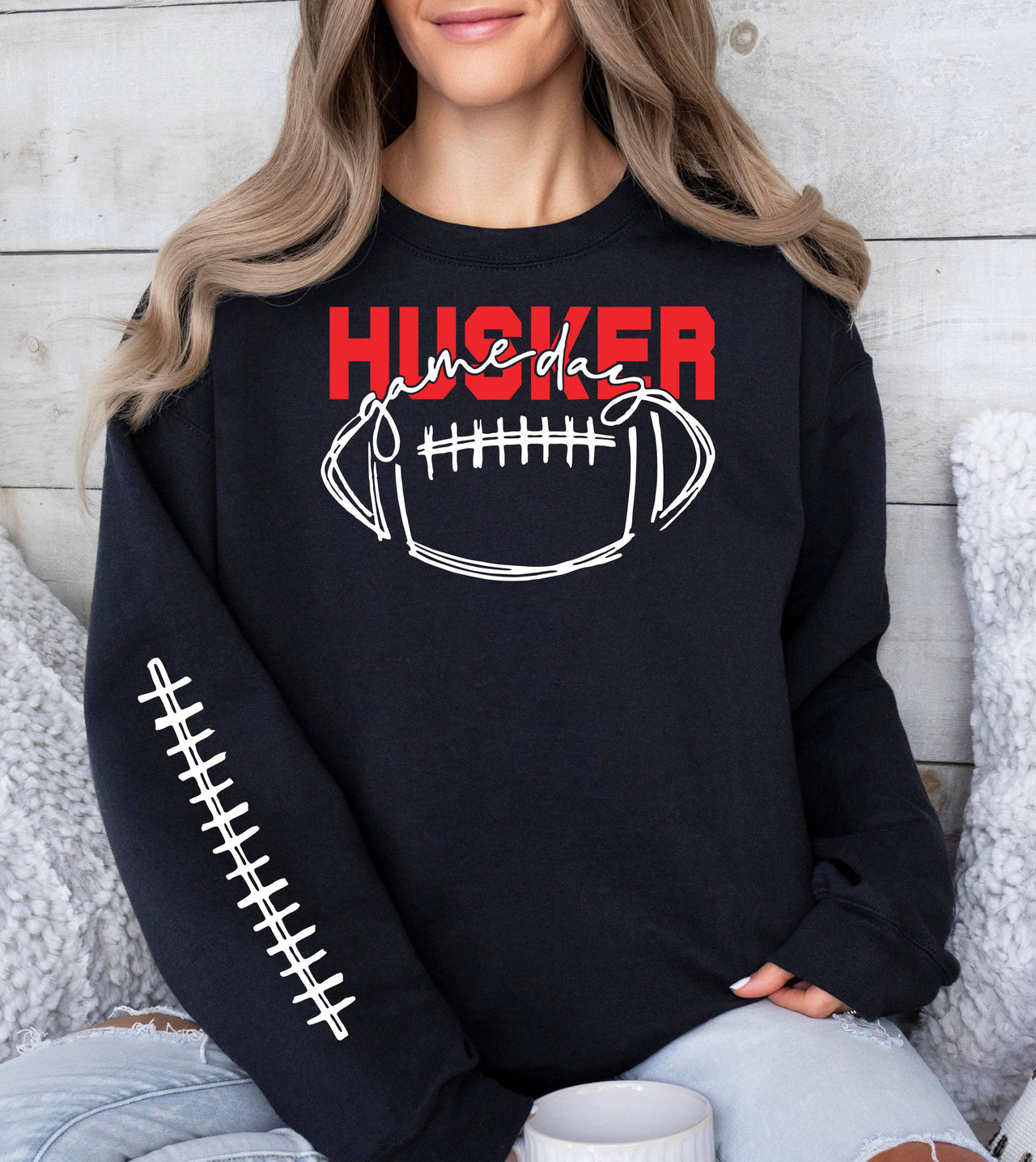 Husker Game Day Crewneck Sweatshirt