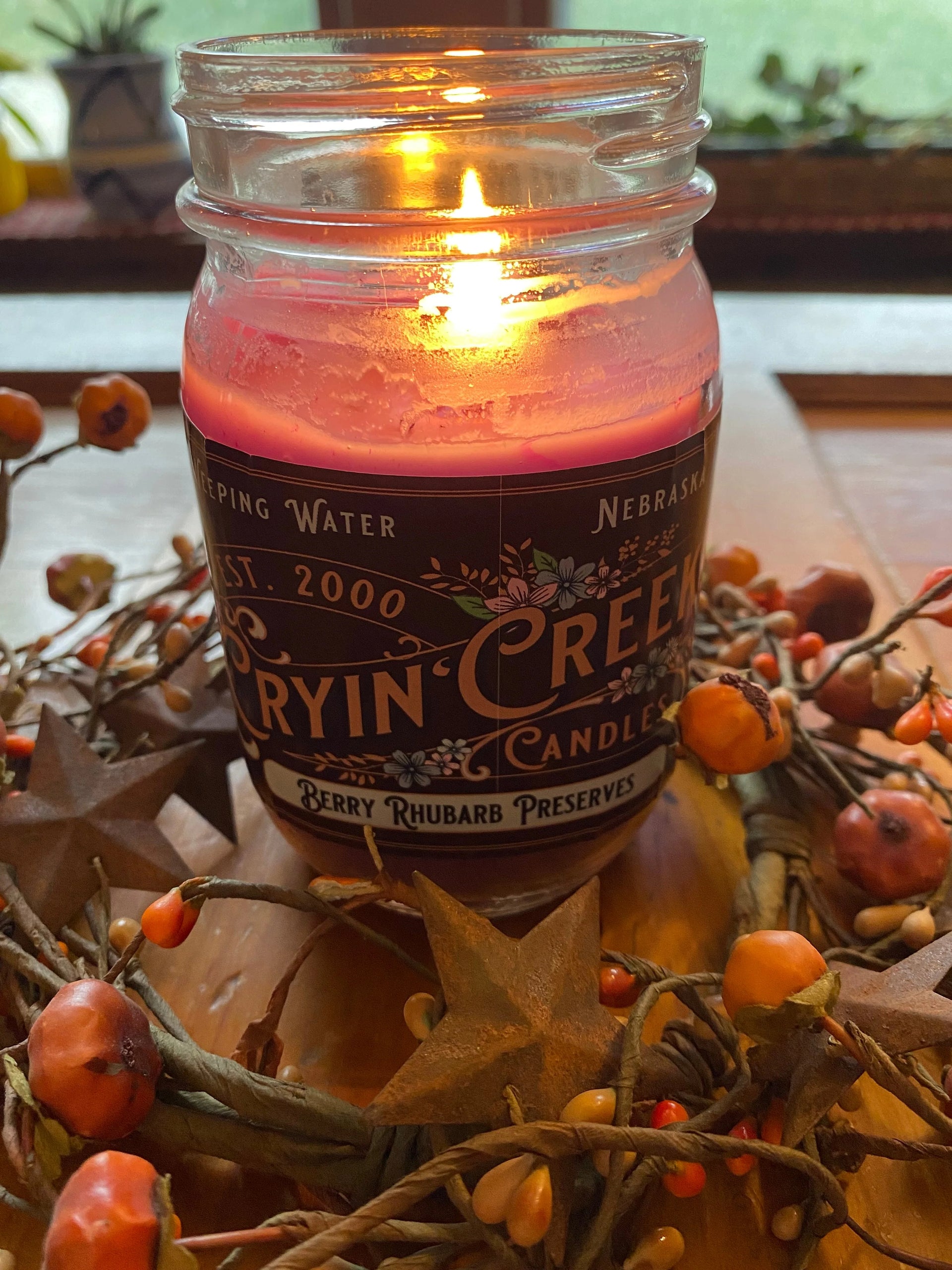 Handcrafted Cotton Wick Candles for  Cryin’ Creek Candles Nebraska Made