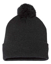 Farmhouse Lounge Pom-Pom Cuffed Beanie