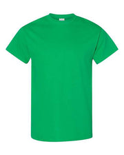 Irish Green Simple Merry Christmas Trees T-Shirt | Minimalist Festive Holiday Tee
