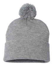 Farmhouse Lounge Pom-Pom Cuffed Beanie