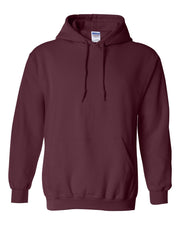 Maroon Farmhouse Lounge Saloon Logo Hoodie