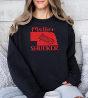 Nebraska Mother Shucker Adult Cotton Crewneck Sweatshirt - 1